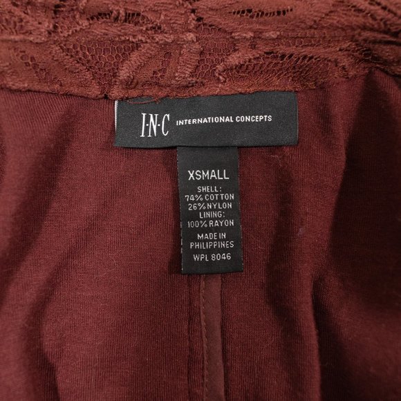 Lacey Maroon Blazer - Picture 5 of 5